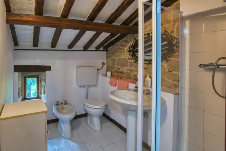 Villa Faggio, Grande villa avec piscine privée à Amandola - Photo 34