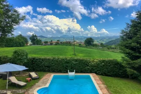 Villa Faggio, Grande villa avec piscine privée à Amandola - Photo 39