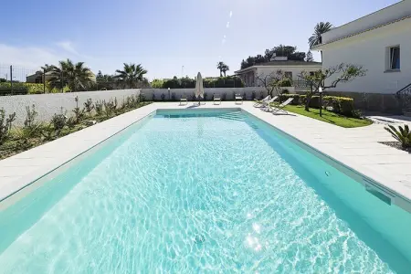 Villa Rita, Grande maison de vacances avec piscine privée à Marsala - Photo 3