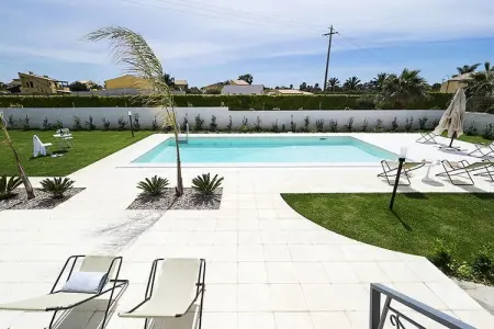 Villa Rita, Grande maison de vacances avec piscine privée à Marsala - Photo 28