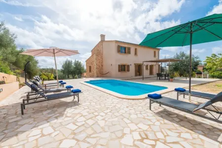 Casa Puig De Na Franquesa, Demeure moderne avec piscine à Manacor - Photo 32