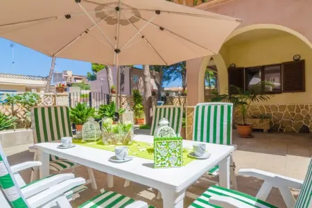 Can Pedro Ros, Chalet de style à S'Illot-Cala Morlanda avec balcon - Photo 9