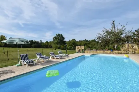 Maison de vacances, Maison périgourdine en pierre avec piscine privée, près de sites touristiques. - Photo 19