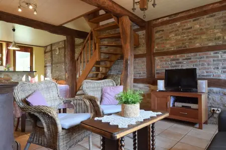 La Grange, Maison de vacances cosy près de la forêt à Durbuy - Photo 14