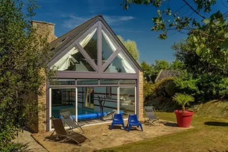 L'Estuaire, Spacieux, confortable maison avec piscine intérieure chauffée et un grand jardin - Photo 5