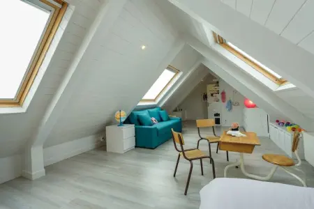 L'Estuaire, Spacieux, confortable maison avec piscine intérieure chauffée et un grand jardin - Photo 7