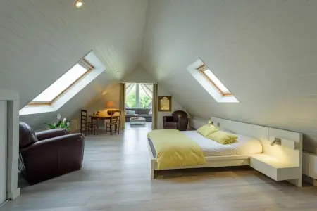 L'Estuaire, Spacieux, confortable maison avec piscine intérieure chauffée et un grand jardin - Photo 15