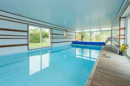 L'Estuaire, Spacieux, confortable maison avec piscine intérieure chauffée et un grand jardin - Photo 38