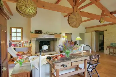 Le Pigeonnier, Maison de vacances à Bouzic dans sud de la France près prés - Photo 6