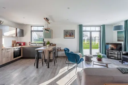 LA VILLA DU CAP BLANC NEZ, Maison de vacances vintage à Escalles avec jardin - Photo 10