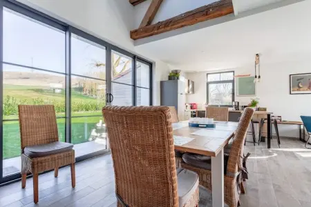 LA VILLA DU CAP BLANC NEZ, Maison de vacances vintage à Escalles avec jardin - Photo 14