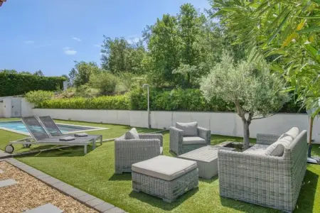 Villa Charlotte, Villa confortable au Plan-de-la-tour avec piscine privée - Photo 37