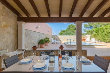 Villa Gloria, VILLA GLORIA - Villa pour 8 personnes à Cala Pi - Llucmajor. - Photo 30