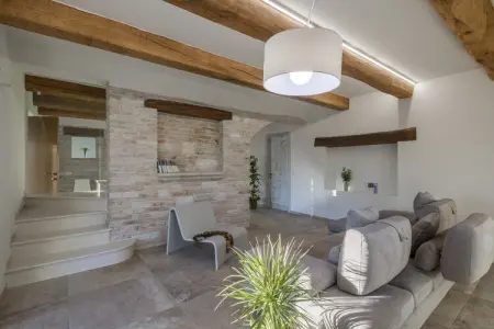 Ca Luigi, Villa chic à Acqualagna avec jacuzzi et jardin privé - Photo 12