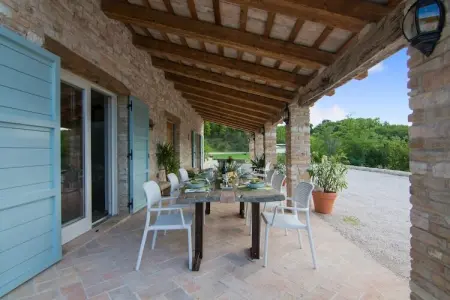 Ca Luigi, Villa chic à Acqualagna avec jacuzzi et jardin privé - Photo 26