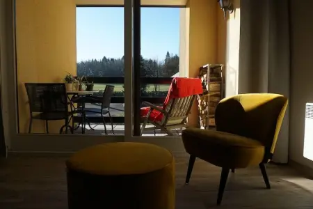 Charme des Chenets, Séduisante maison de vacances à Gros-Fays avec jardin - Photo 9