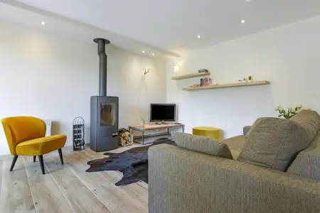 Charme des Chenets, Séduisante maison de vacances à Gros-Fays avec jardin - Photo 12