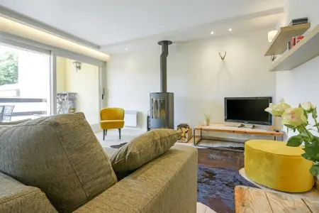 Charme des Chenets, Séduisante maison de vacances à Gros-Fays avec jardin - Photo 14