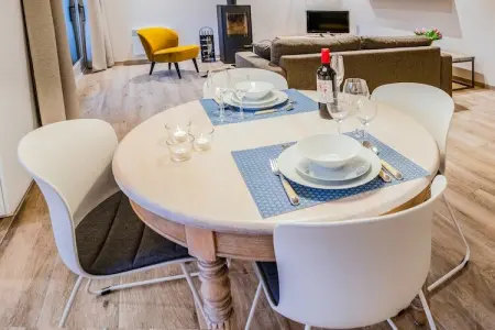 Charme des Chenets, Séduisante maison de vacances à Gros-Fays avec jardin - Photo 18