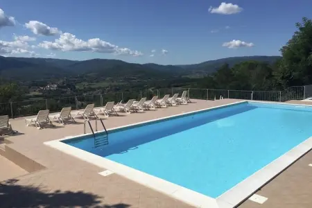 Appartamento per 3, Manoir somptueux à Citerna avec piscine et jardin - Photo 8