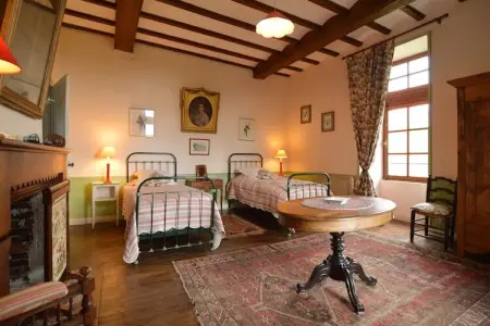 Le Château de La Gau, Magnifique demeure avec piscine à Saint-Paul-du-Bois - Photo 4