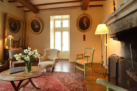 Le Château de La Gau, Magnifique demeure avec piscine à Saint-Paul-du-Bois - Photo 6