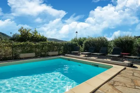 Sourire du Soleil, Villa chaleureuse à Montouliers avec piscine privée - Photo 18