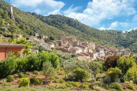 Sourire du Soleil, Villa chaleureuse à Montouliers avec piscine privée - Photo 37