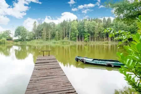 Le Gîte du Lac Privé, Gîte premium à Florennes face à un lac à poissons privé dans la forêt - Photo 36