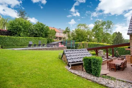 Gîte de 8 personnes avec piscine, Superbe villa près de Hamoir avec piscine privée et jardin - Photo 31