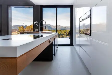 Mont Blau, Maison moderne et luxueuse à Buger avec piscine, jacuzzi et vue panoramique - Photo 15