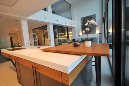 Mont Blau, Maison moderne et luxueuse à Buger avec piscine, jacuzzi et vue panoramique - Photo 18