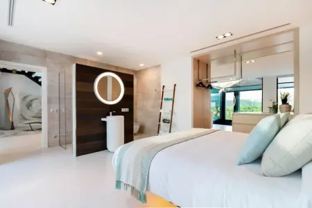 Mont Blau, Maison moderne et luxueuse à Buger avec piscine, jacuzzi et vue panoramique - Photo 24