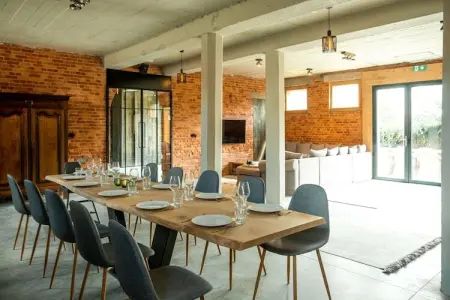 Hoeve 1919, Maison de vacances caractéristique à Moorslede avec piscine et jacuzzi - Photo 2