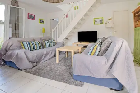 Le Clos Surcouf, Très jolie maison de vacances à Isigny-sur-Mer avec deux jardins - Photo 1