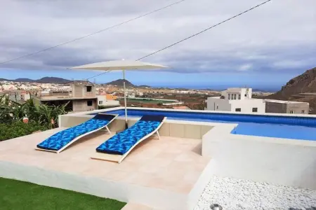 Casa Héctor, Casa Héctor, avec piscine privée et vue sur la mer ! - Photo 1