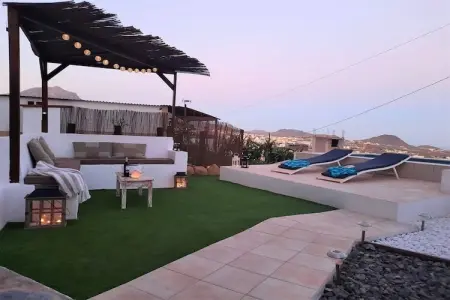 Casa Héctor, Casa Héctor, avec piscine privée et vue sur la mer ! - Photo 5