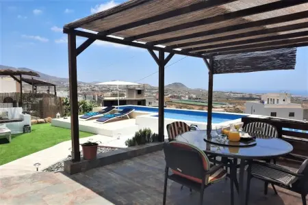 Casa Héctor, Casa Héctor, avec piscine privée et vue sur la mer ! - Photo 31