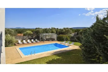 Casa Caleu, Maison de campagne de construction récente un style minimaliste, piscine privée - Photo 6