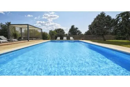 Casa Caleu, Maison de campagne de construction récente un style minimaliste, piscine privée - Photo 24