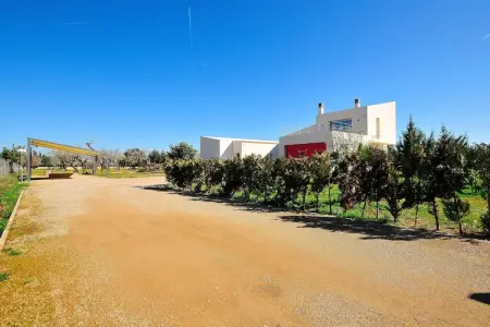 Casa Caleu, Maison de campagne de construction récente un style minimaliste, piscine privée - Photo 37