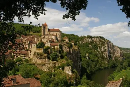 Le Lac Bleu, Maison de vacances vue montagne à Lacapelle-Marival avec jardin - Photo 34