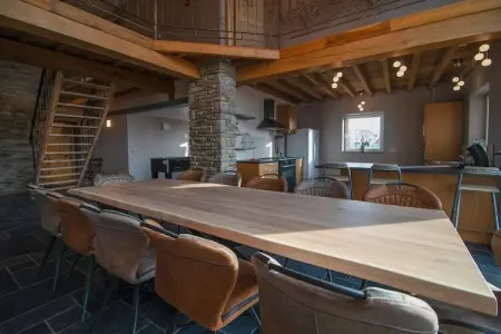 Les Trois Chênes, Magnifique maison de vacances très spacieuse avec sauna et vue sur la campagne - Photo 3