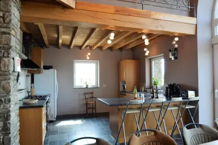 Les Trois Chênes, Magnifique maison de vacances très spacieuse avec sauna et vue sur la campagne - Photo 11