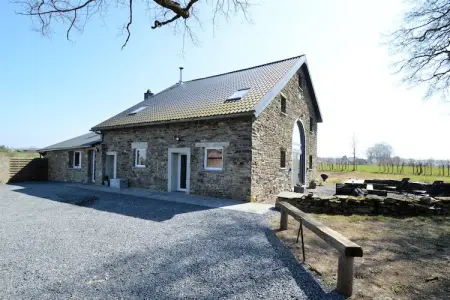 Les Trois Chênes, Magnifique maison de vacances très spacieuse avec sauna et vue sur la campagne - Photo 21