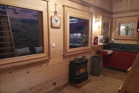 Le Renard, Magnifique chalet à Lotharingen avec terrasse - Photo 13