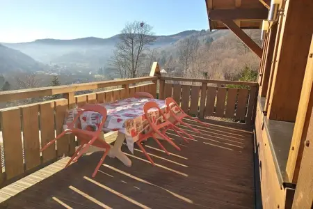 Le Renard, Magnifique chalet à Lotharingen avec terrasse - Photo 19
