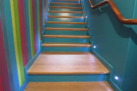 The Rainbow House 6 pers, Luxueuse maison de vacances à la campagne avec jardin - Photo 13