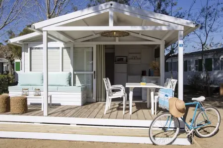 Tamarit Park Resort 1 THALASSA, Chalet moderne avec climatisation à deux pas de la plage - Photo 5