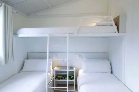 Tamarit Park Resort 1 THALASSA, Chalet moderne avec climatisation à deux pas de la plage - Photo 10